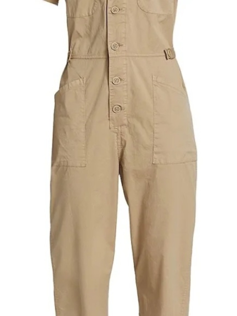 Pistola Grover short sleeved jumpsuit sesame L - Picture 2 of 7